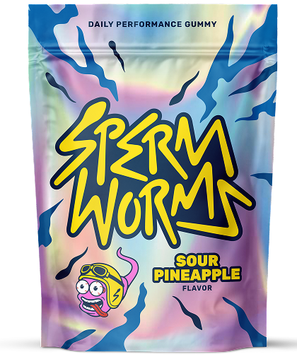 Sperm Worms product pouch