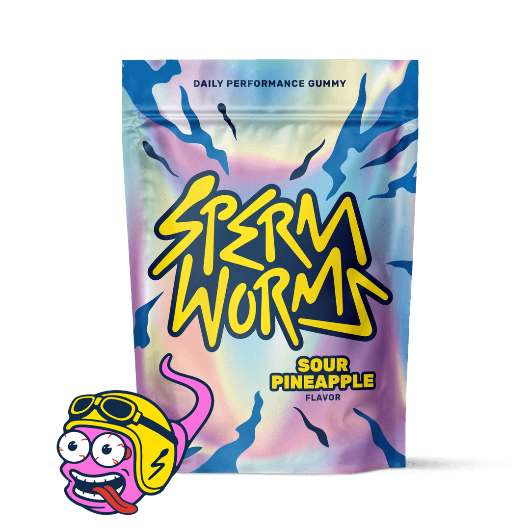 Sperm Worms Product Packaging